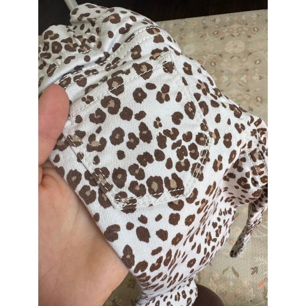 Gap Denim Toddler Girls‎ Leopard Print Stretch Jegging Ankle Pants 2 Years Baby